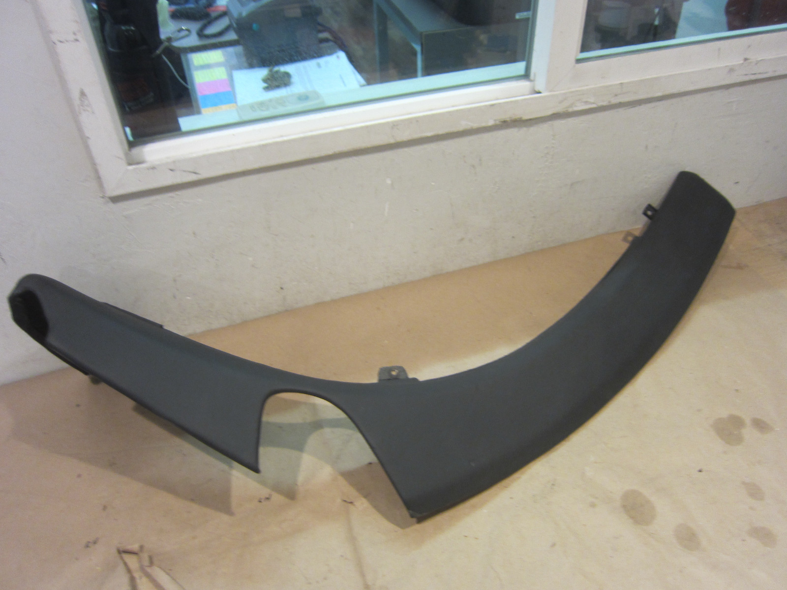 Lamborghini Gallardo - RH Dash Trim / Gap Cover - Black - P/N 400858346