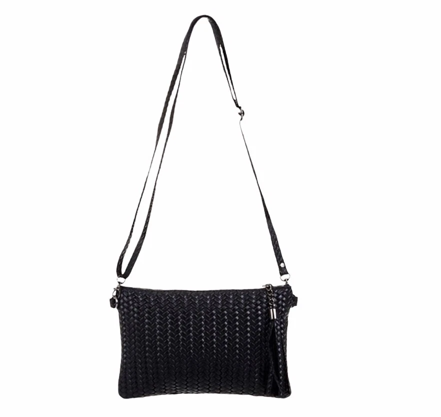 FIRENZE ARTEGIANI Luxury Bags Borsa a tracolla pelle Effetto Intrecciato