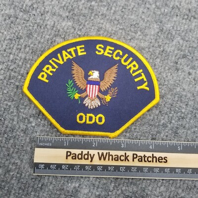 Private Security ODO Patch