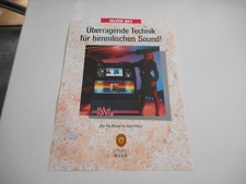 Deutscher Flyer für NSM Music Musikboxen Silver Sky