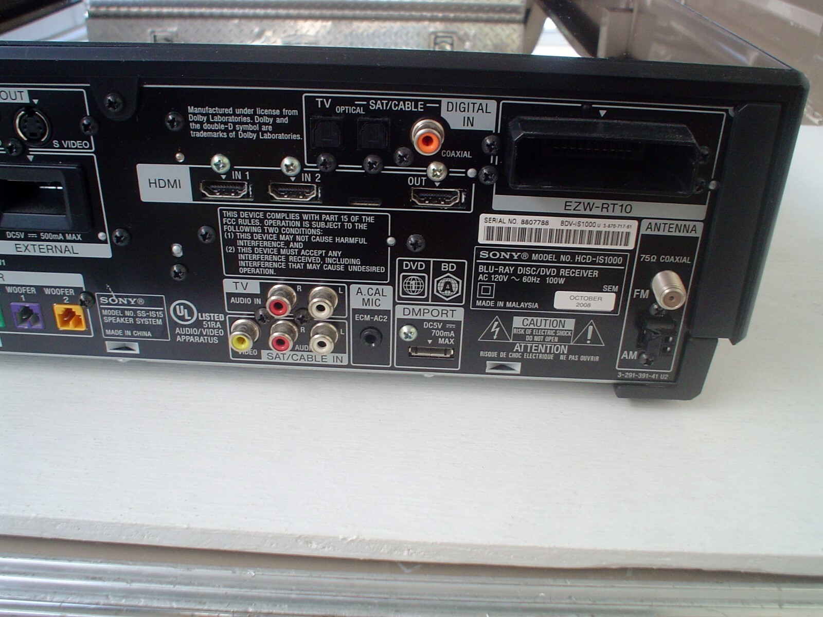 Sony SMaster Digital Amplifier HCDIS1000 eBay