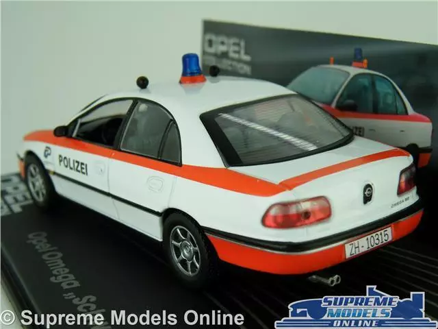 OPEL OMEGA MODEL CAR POLIZEI POLICE 1:43 SCALE IXO COLLECTION VAUXHALL K8 - Image 4 of 4