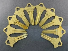 Lot of 10 SC8 1145E Type 5 Pin Key Blanks for Schlage 35-100E Keyway 