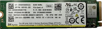 SK Hynix 256 GB M.2 NVMe SSD PCIe4.0 x4 2280 BC901 PC Laptop Notebook Festplatte