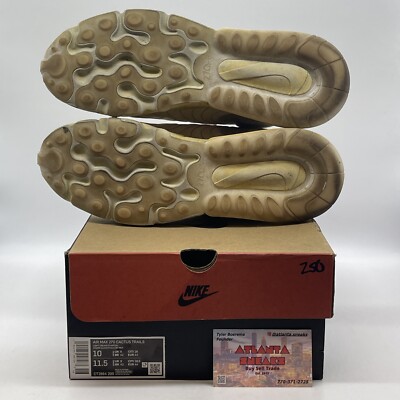 Size 10 - Nike Travis Scott x Air Max 270 React ENG Cactus Trails