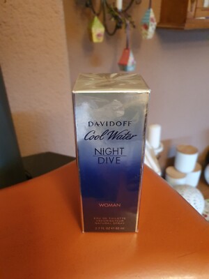 Davidoff Cool Water NIGHT DIVE Woman Eau De Toilette 80 ml NEU & OVP Folie