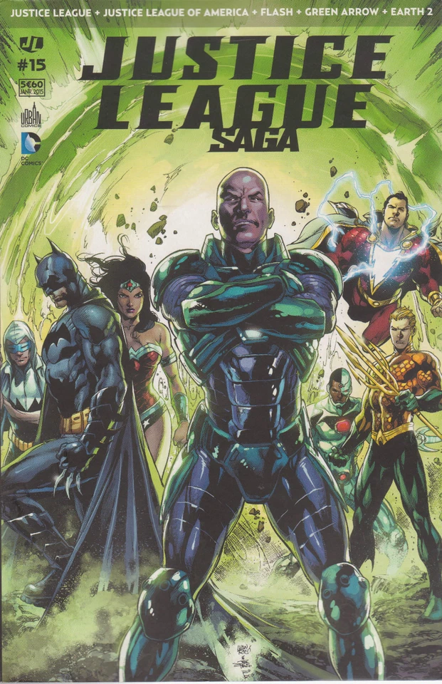 JUSTICE LEAGUE SAGA N° 15 DC Comics URBAN janvier 2015 - Photo 1/1