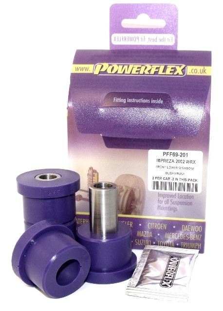 PFF69-201 POWERFLEX Front Wishbone Front Bush fit Subaru