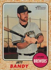 2017 Topps Heritage High Number - Jett Bandy #679