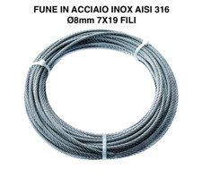 FUNE IN ACCIAIO INOX AISI 316