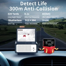 NV300 Night Vison Dash Camera with 328yards t anti-deer collision,improve safety