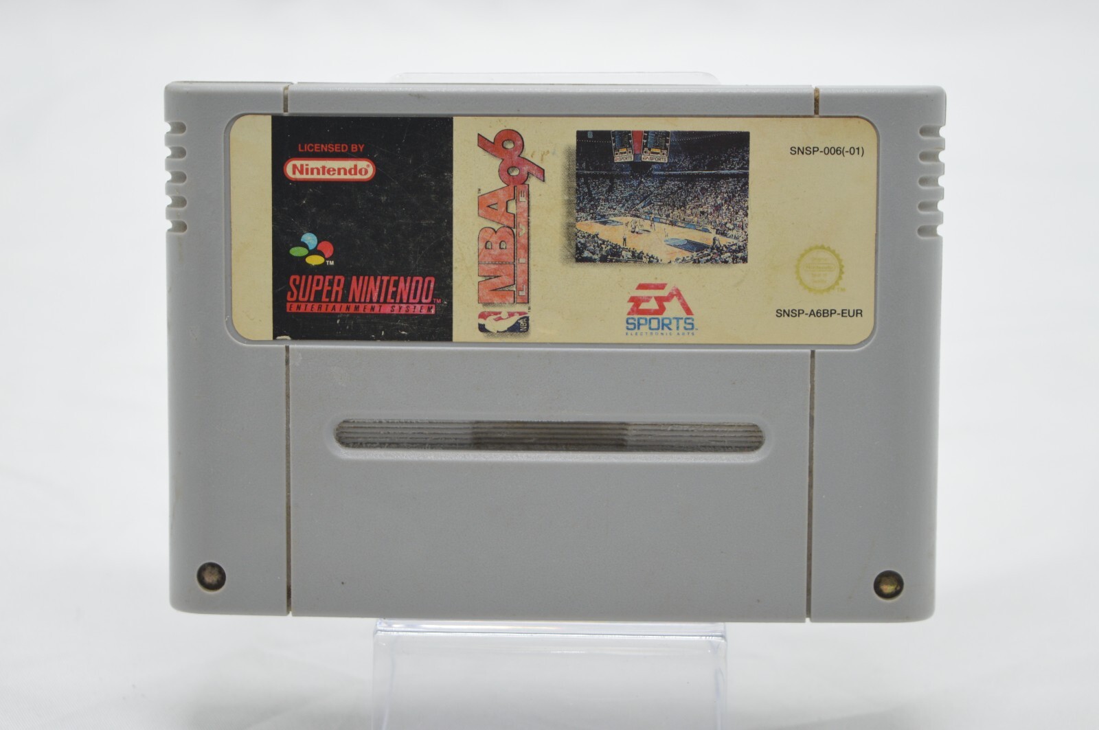 Jeu game NBA Live 96 console Super Nintendo SNES PAL famicom