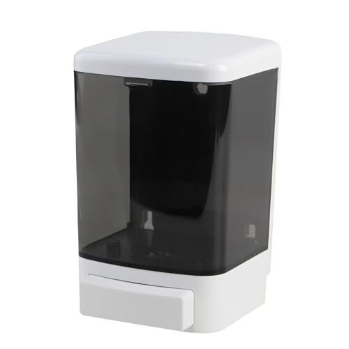 Dispensador de Jabon Manual 1000ml Montado en Pared para Baño Cocina 