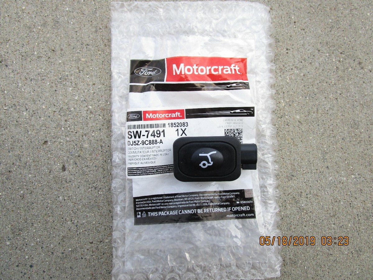FORD MOTORCRAFT DJ5Z-9C888-A SW7491 TAILGATE TRUNK LID