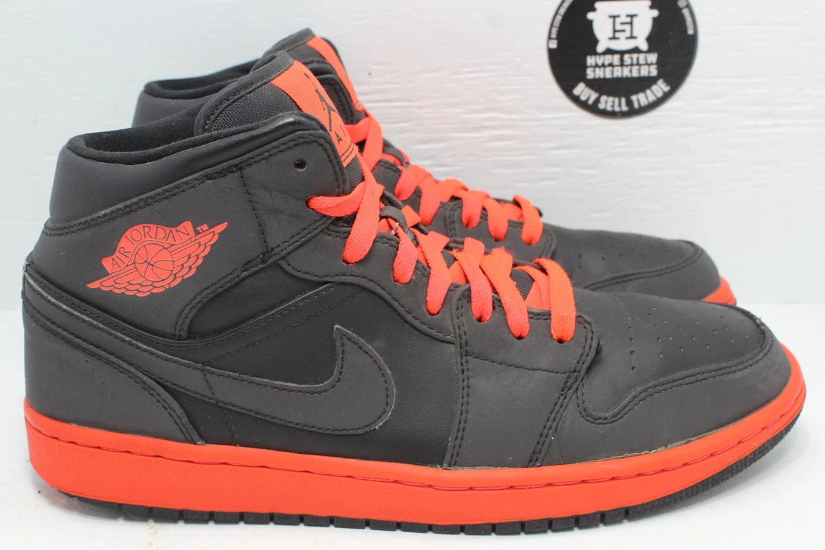 Air jordan 1 store mid black infrared