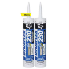 Dynaflex 230 10.1 Oz. White Premium Elastomeric Exterior/Interior Window, Door a