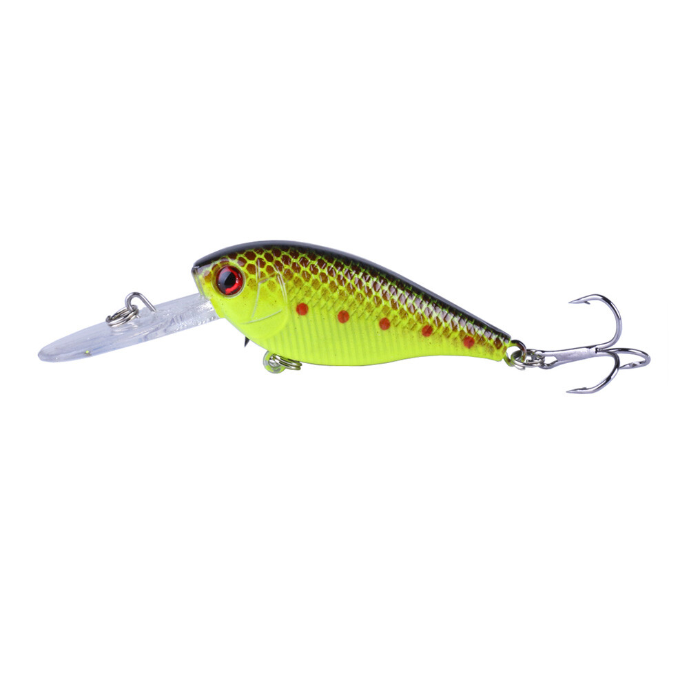 Set 7 Pezzi Esse Da Nuoto 8cm/8g HENGJIA – Minnow Per Bass, Luccio, Trota E Spigola