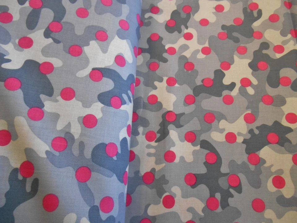 LOT Glamo CAMO All Cotton Fabric DEAR STELLA 10 Yards - Image 4 of 4