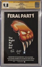 Feral 1 2nd Print 2024 Image Comics Signed Fleecs & Forstner CGC 9.8 Halloween