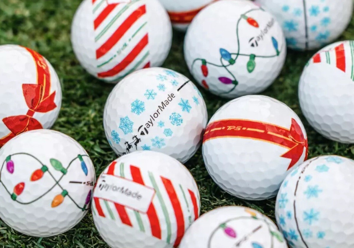 sherryTaylorMADE TP5ゴルフボールPIX HOLIDAY Taylormade TP5