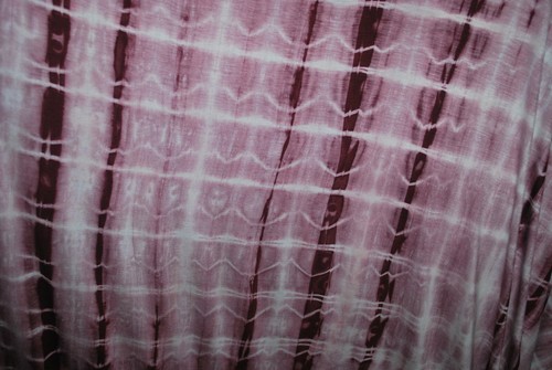 Tie-Dye Rayon Spandex Jersey Knit Fabric Beautiful Stretch knit Wine Combo 9 oz - Picture 5 of 8