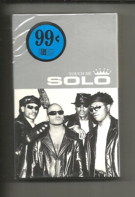 SOLO Touch me w/ 4 RARE SNIPPETS LIMITED SEALED Cassette Single Tape cassingle
