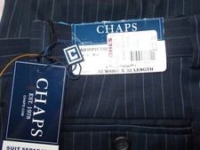 32 x 32 WOOL $100 KOHL'S CHAPS CLASSICS SUIT SEPARATES Pants slacks