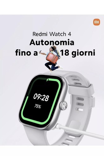 Xiaomi Redmi Watch 4 UK Version Silver Smart Watch - 第 3/3 張圖片