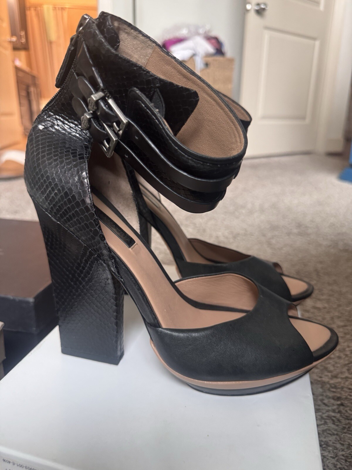 MaxAzria python Heels - image 1