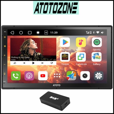 ATOTO S8MS DAB+ 7'' Android 2DIN Autoradio GPS 4G-LTE ChatGPT-AI Radio Bluetooth