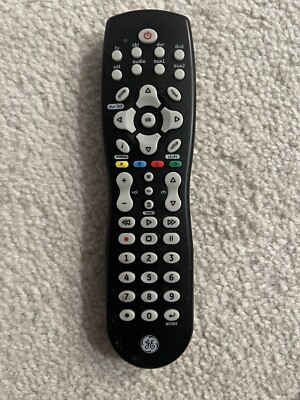 GE Universal Remote TV DVR DVD VCR Satellite Audio Aux Control 8 Devices Sealed