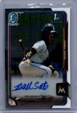 2015 Bowman Chrome #BCAP-IS Isael Soto Prospect Autographs