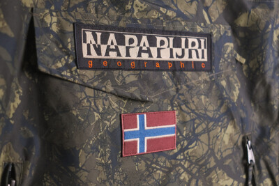 BNWT Mens NAPAPIJRI Rainforest Winter Pocket 2 Camo Leaf