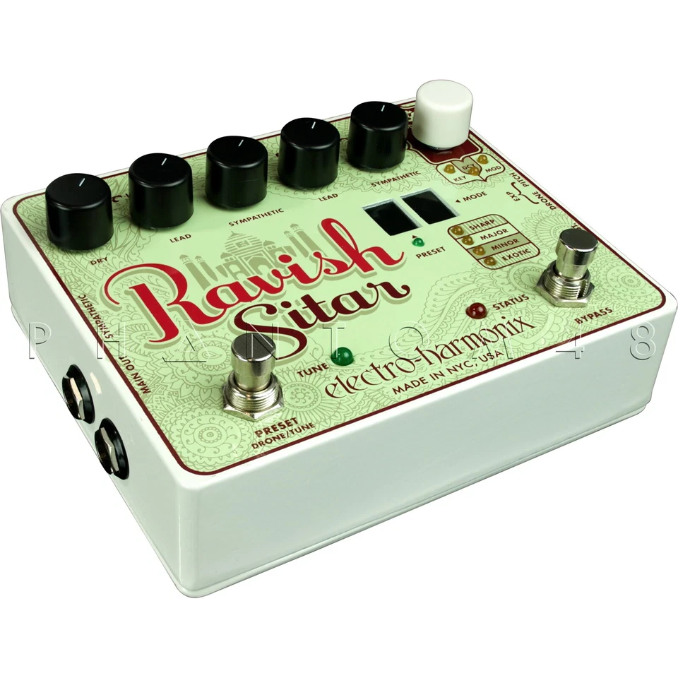 Electro-Harmonix - Ravish Sitar - Modulation/ Synth - Electric Guitar Effects... - Image 2 of 3