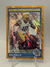 2024 Panini Score LAVA #372 MEKHI WINGO ROOKIE RC - #’d 478 / 630 DETROIT LIONS