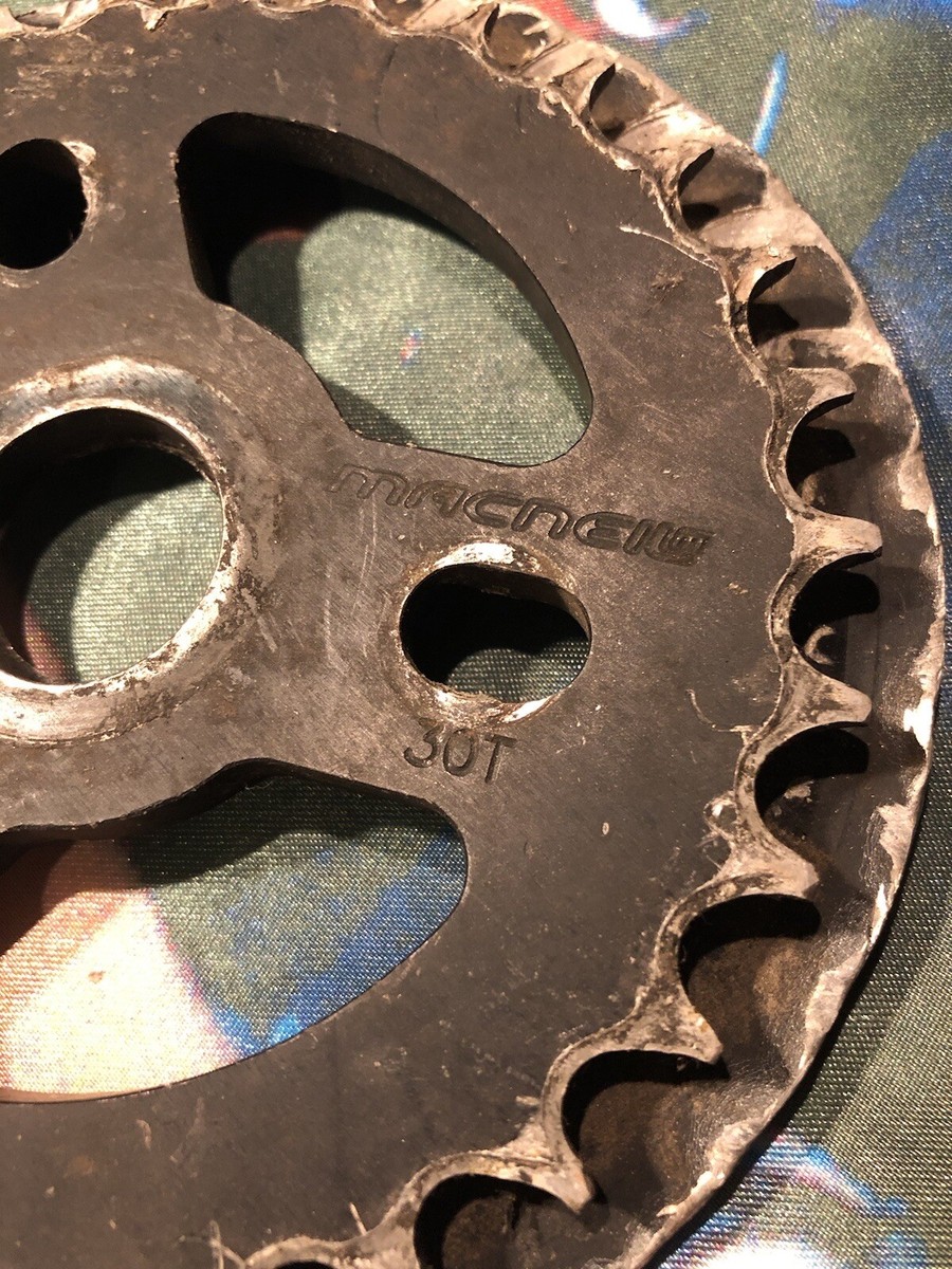 Macneil BMX 30t Chainring Sprocket Grind Bash Guard Sprocket Black