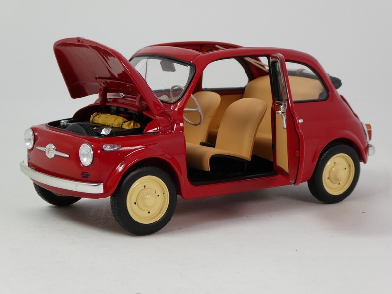 ミニカー MERCURY FIAT 130 新品 KKDC120061 KK scale 1/12 フィアット Fiat 500 F Custom