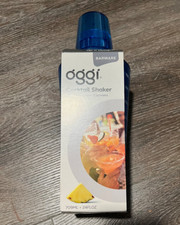 New OGGI Blue Plastic 16oz Barware Cocktail Shaker