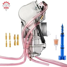 Carburetor W/ Mixture Screw for Kawasaki Yamaha Suzuki 400 450