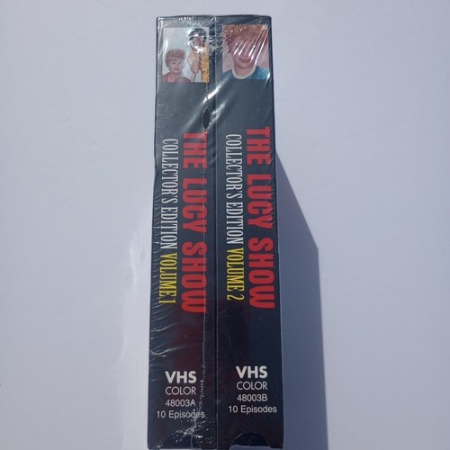 🔥 The Lucy Show Collector's Edition 1 & 2 VHS Set Brand NEW FACTORY SEALED 🔥 - Picture 3 of 7