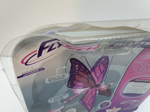 WowWee Flytech Robotic Butterfly Remote Control RC Radio Insect Drone New - Picture 6 of 14