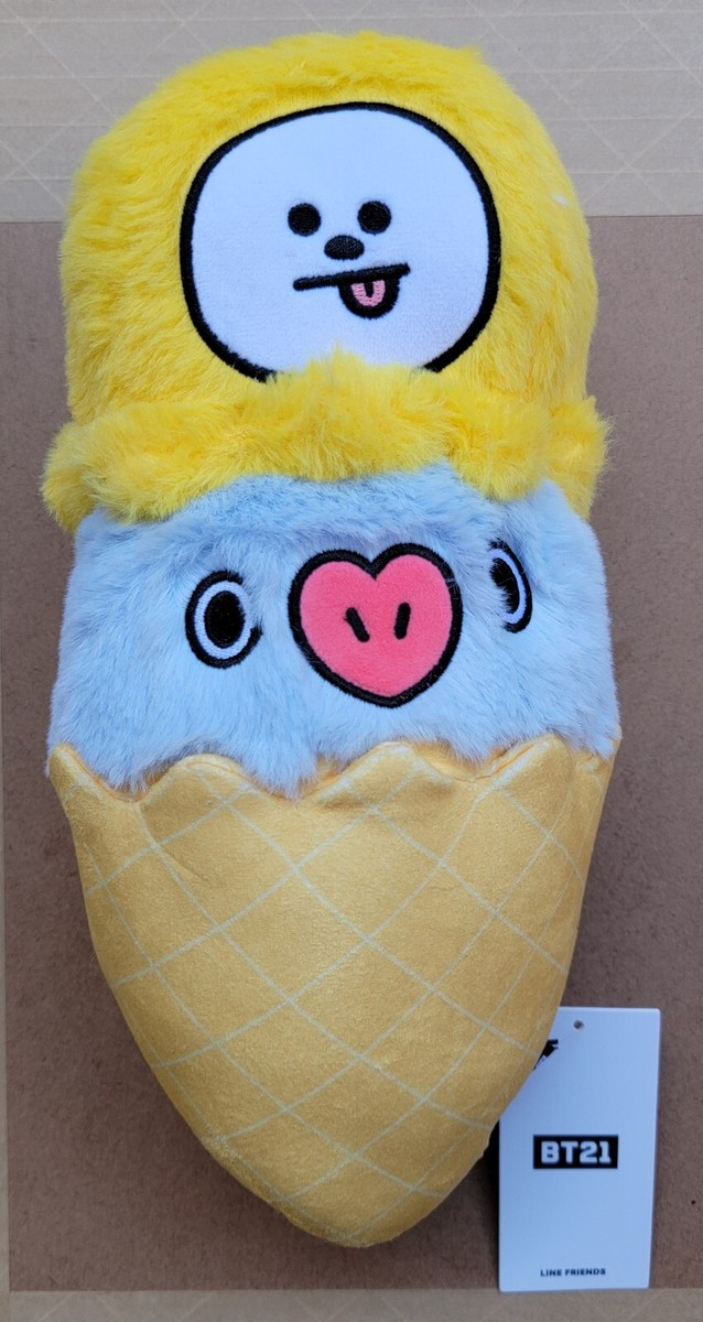 BT21 - Tata & Van and Chimmy & Mang Ice Cream Plush (LINE Friends