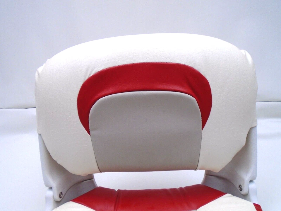 TEMPRESS / TAHOE 2009 FUNDICIÓN / ASIENTO PLEGABLE GRIS / ROJO 17 3/4" H X 18 1/2" BARCO Foto 4 de 4