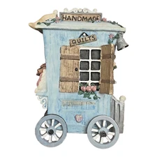 Ivy & Innocence 05151 The Hearts And Crafts Wagon Figurine 1997