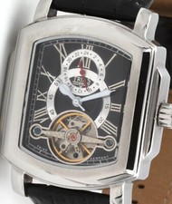 Trias Germany Senator orologio automatico orologio da polso orologio da uomo visualizzazione 24 ore