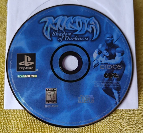 Ninja: Shadow of Darkness (Sony PlayStation 1, PS1, 1998) Disc Only Tested