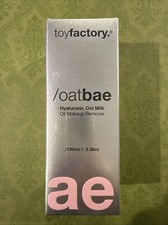 TOYFACTORY Oatbae Hyaluronic Oat Milk Oil Makeup Remover 100ml Full Size SEALED