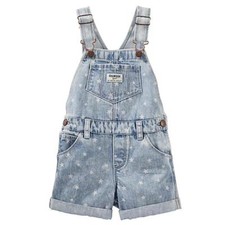 Oshkosh USA 74-80 kurze Latzhose Jeanshose Baumwolle Shorts Mädchen Jeans