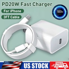 20W Super Fast Charger Cable Type C For iPhone 14 13 12 11Pro Max Xs XR 8 PlusPS
