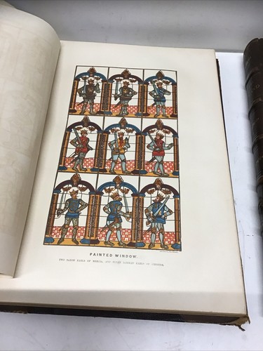 1864 Old England A Pictorial Museum By Charles Knight 2 Volumes 10.75”x 14.5/8” - Picture 8 of 24